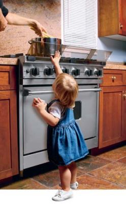 Cocina segura para niños
