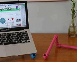 Aprender a Construir Soporte para Laptops con PVC
