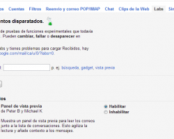 Como activar las funciones experimentales en gmail Como activar las funciones experimentales en gmail
