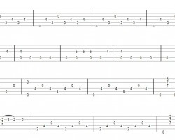 Como aprender las tablaturas de guitarra