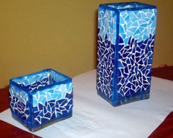Como crear un Mosaico sobre un Jarrón Como crear un Mosaico sobre un Jarrón