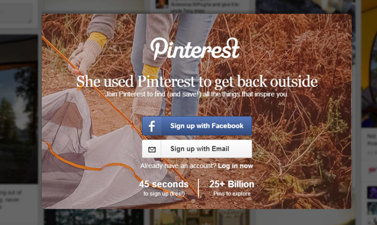 Como subir una foto en Pinterest