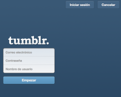 3 pasos para crear un blog en Tumblr 3 pasos para crear un blog en Tumblr