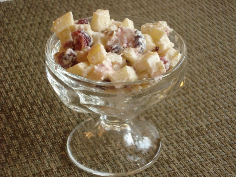 Aprender a hacer ensalada de manzana